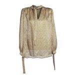 camicia in seta jasmine oro