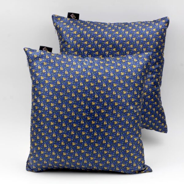 Cuscini quadrato arredo blu cobalto