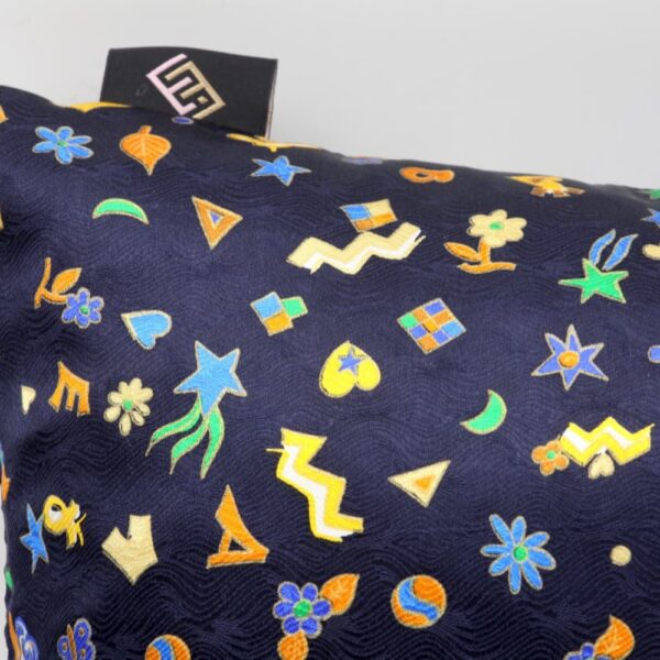 cushions rectangular decorative fantasy blue