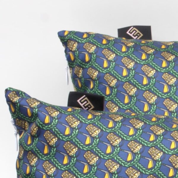 Cuscini rettangolari decorativi in seta verde - Silky Pillows Rectangular