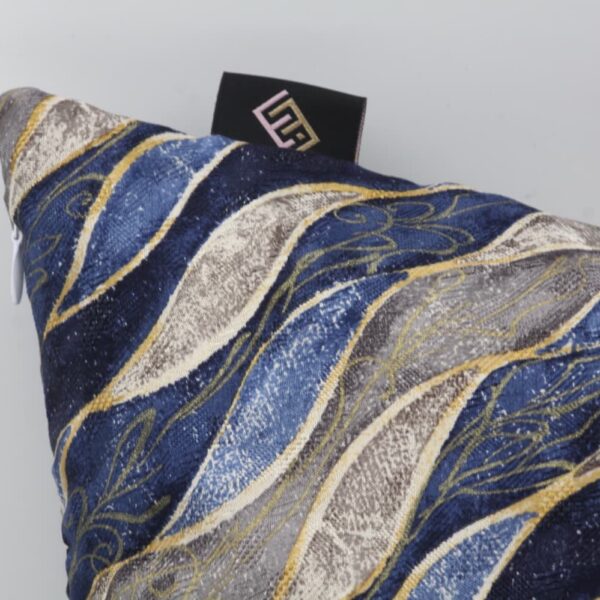 cushions squared furniture elegant blue