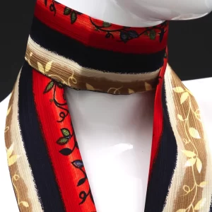 foulard-in-pure-silk-red