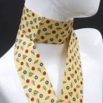 Foulard rosso e blu