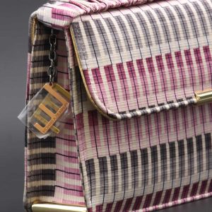 Kit Clutch foulard e borsetta rosa