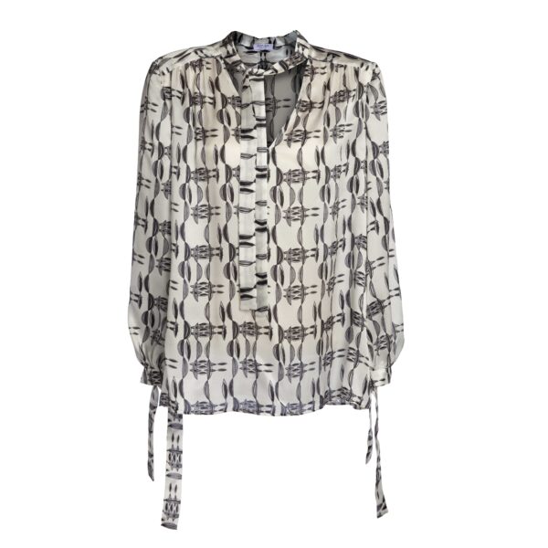 Camicia in seta Bianca - Silky Shirt Natura Jasmine